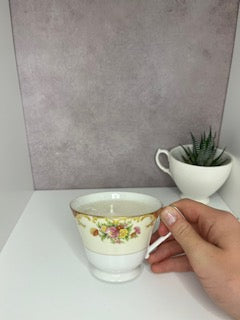 Made with Love Tea Cup Candle – Small (Citrus Scent)